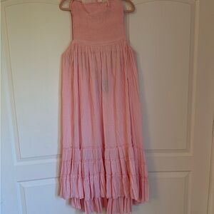 Boho Pink Maxi Dress